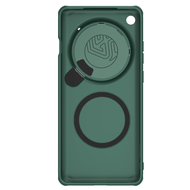 For OPPO Find X7 Ultra NILLKIN CamShield Prop MagSafe Magnetic PC Phone Case(Green) - Find X7 Ultra Cases by NILLKIN | Online Shopping South Africa | PMC Jewellery