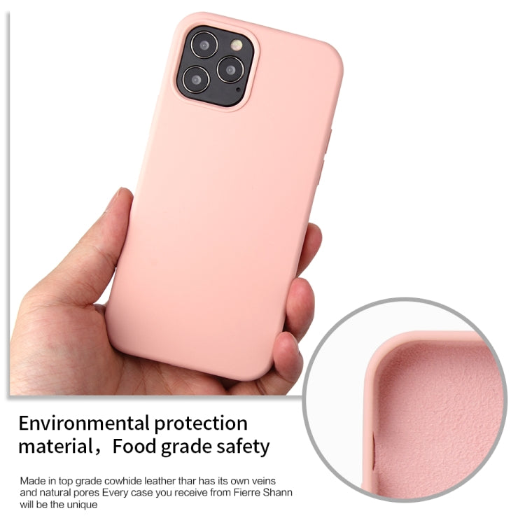 For iPhone 12 / 12 Pro Solid Color Liquid Silicone Shockproof Protective Case(Midnight Blue) - free shipping - PMC TechLife - Order now!