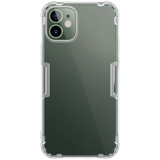 For iPhone 12 mini NILLKIN Nature TPU Transparent Soft Protective Case(White) - iPhone 12 mini Cases by NILLKIN | Online Shopping South Africa | PMC Jewellery