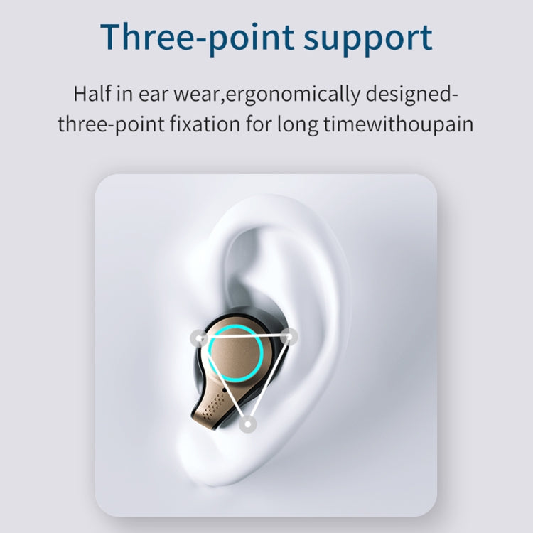 M18 Bluetooth 5.1 LED Display Screen Waterproof Wireless Bluetooth Earphone with Charging Box - Bluetooth Earphone by PMC TechLife | Online Shopping South Africa | PMC TechLife