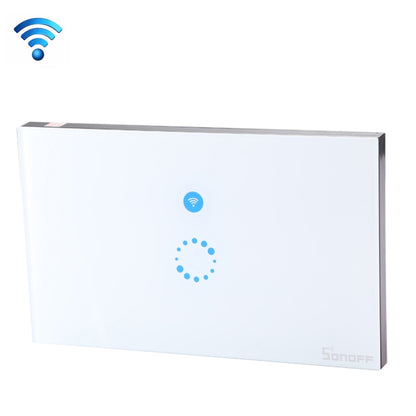 Sonoff  Touch 120mm 1 Gang Tempered Glass Panel Wall Switch Smart Home Light Touch Switch, Compatible with Alexa and Google Home, AC 90V-250V 400W 2A - Smart Socket by PMC Jewellery | Online Shopping South Africa | PMC Jewellery