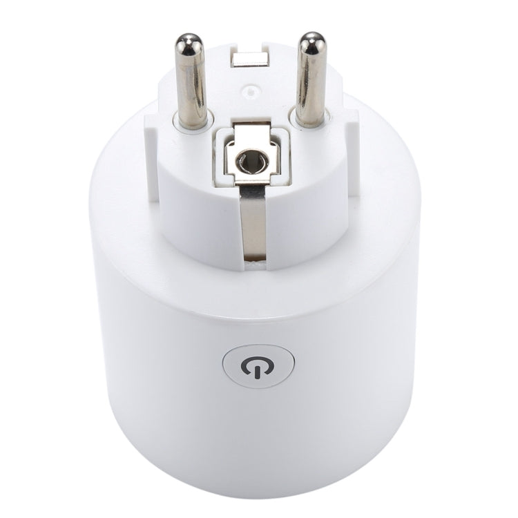 JH-G01E 16A 2.4GHz WiFi Control Smart Home Power Socket Works with Alexa  & Google Home, Support LED Indicator, AC 100-240V, EU Plug(White) - Smart Socket by PMC Jewellery | Online Shopping South Africa | PMC Jewellery