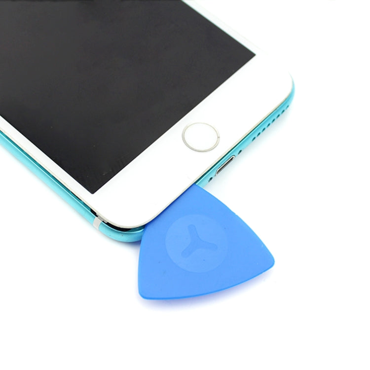 100 PCS JIAFA P8818 Plastic Phone Repair Triangle Opening Picks(Blue) - Crowbar by JIAFA | Online Shopping South Africa | PMC TechLife