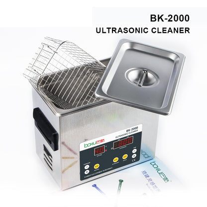 BAKU BK-2000 120W 3.36L LCD Display Heating Ultrasonic Cleaner with Basket, AC 220V, EU Plug - Ultrasonic Cleaner by BAKU | Online Shopping South Africa | PMC Jewellery | Buy Now Pay Later Mobicred