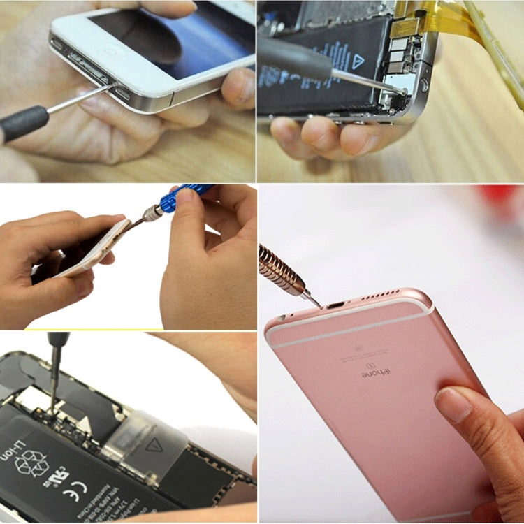 608-0.8 Pentalobe 0.8 Screwdriver for iPhone Charging Port Screws(Red) - Screwdriver by JIAFA | Online Shopping South Africa | PMC TechLife