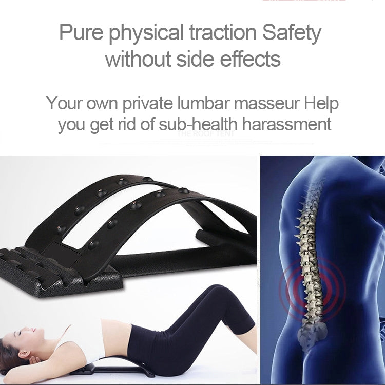 Magnetic Therapy 18 Magnets Spine Stretch Stabilizer Lumbar Traction Waist Masssger - Corrector by PMC Jewellery | Online Shopping South Africa | PMC Jewellery