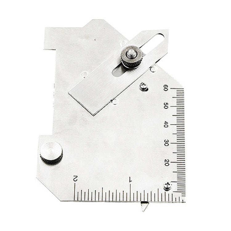MG-8 Cam-type Stainless Steel Fillet Weld Gauge Multi-function Welding Inspection Ruler - free shipping - PMC TechLife - Order now!