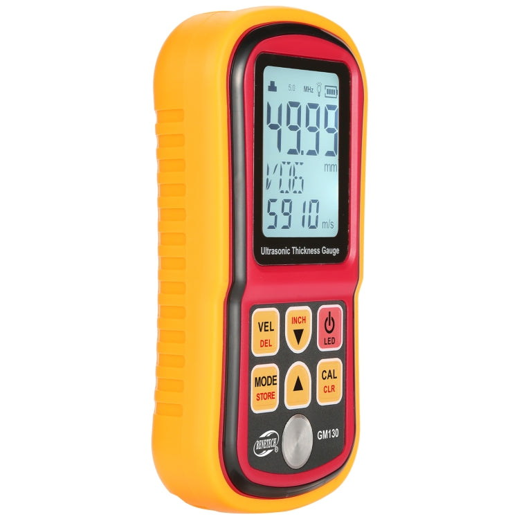 BENETECH GM130 Ultrasonic Thickness Meter Tester Gauge, Measure Range: 1.00~300.0mm - Coating Thickness Gauge by BENETECH | Online Shopping South Africa | PMC Jewellery | Buy Now Pay Later Mobicred