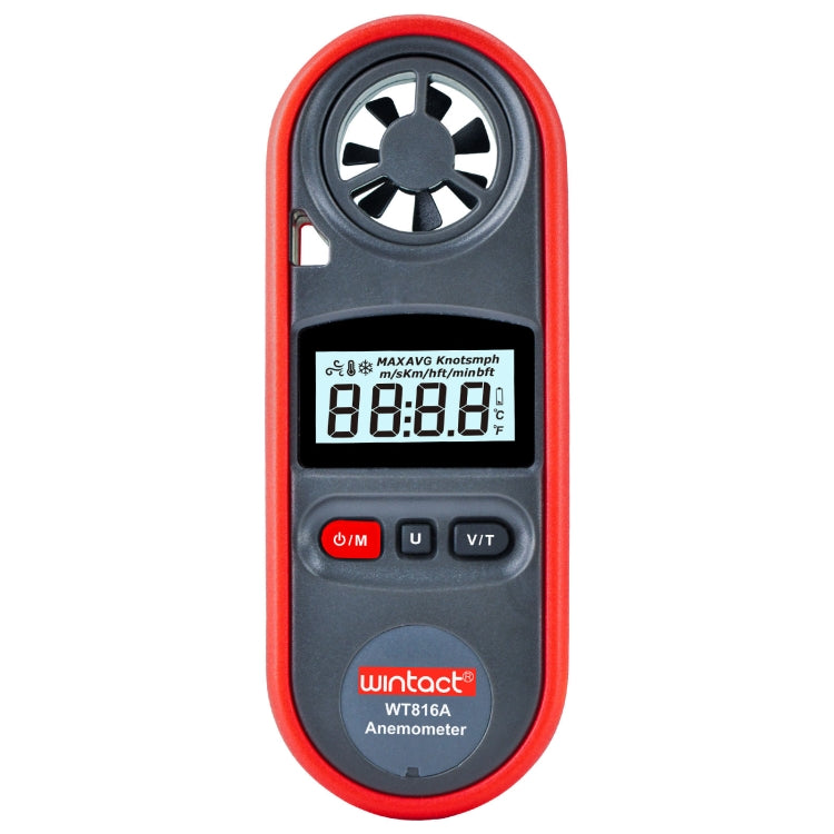 Wintact WT816A Digital Electronic Thermometer Anemometer - Tachometers & Anemometer by Wintact | Online Shopping South Africa | PMC TechLife | Buy Now Pay Later Mobicred