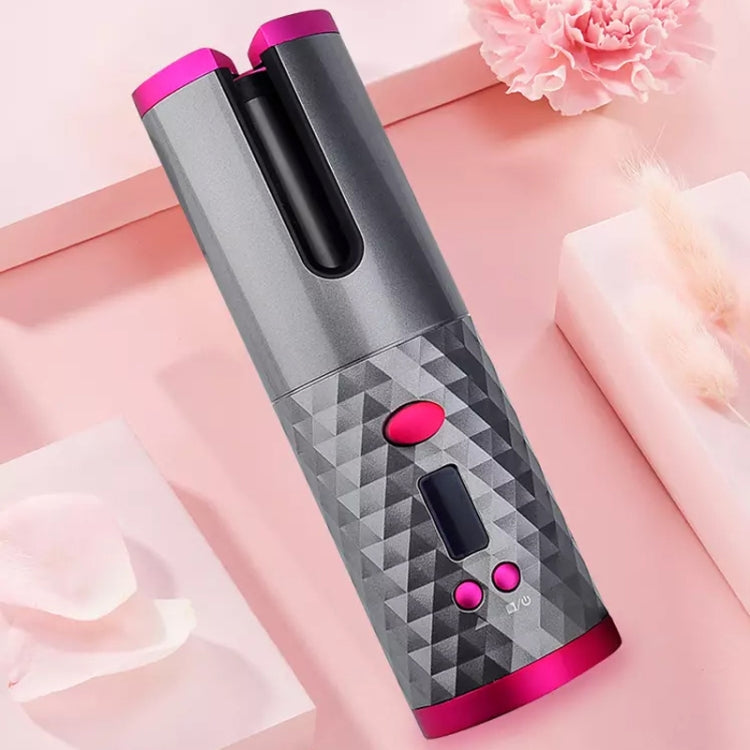 USB Charging Automatic Hair Curler Portable Mini Wireless Multi-function Curling Iron with LCD Display (White) - Hair Curler by PMC TechLife | Online Shopping South Africa | PMC TechLife | Buy Now Pay Later Mobicred