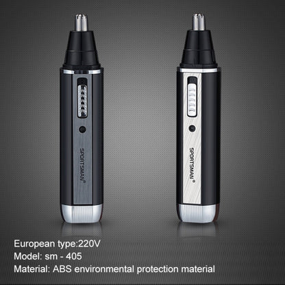 SPORTSMAN Four-in-one Rechargeable Ear Nose Trimmer Electric Shaver Beard Face Eyebrows Hair Trimmer For Men, EU Plug(Black, 220V) - Electric Shavers by SPORTSMAN | Online Shopping South Africa | PMC Jewellery