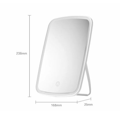 Original Xiaomi Youpin jordan&judy Single-sided Square Desktop LED Cosmetic Mirror - Mirror by Xiaomi | Online Shopping South Africa | PMC Jewellery | Buy Now Pay Later Mobicred