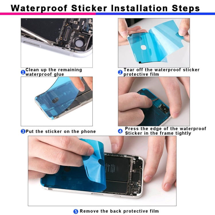 100 PCS Front Housing Adhesive for iPhone 11 - free shipping - PMC TechLife - Order now!
