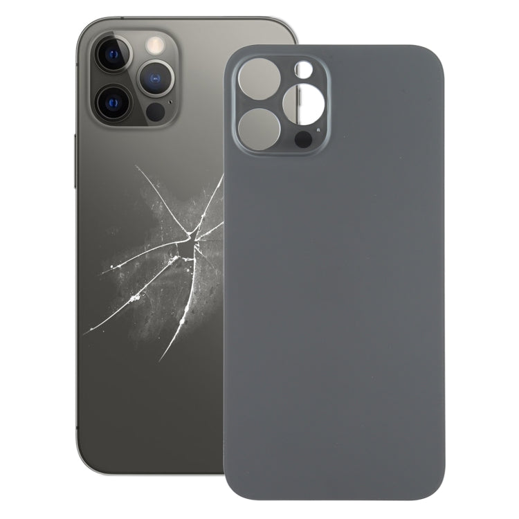 Easy Replacement Big Camera Hole Battery Back Cover for iPhone 12 Pro Max(Graphite) - free shipping - PMC TechLife - Order now!