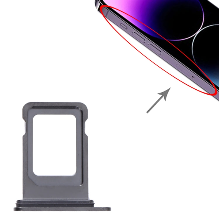 SIM Card Tray for iPhone 14 Pro (Black) - free shipping - PMC TechLife - Order now!