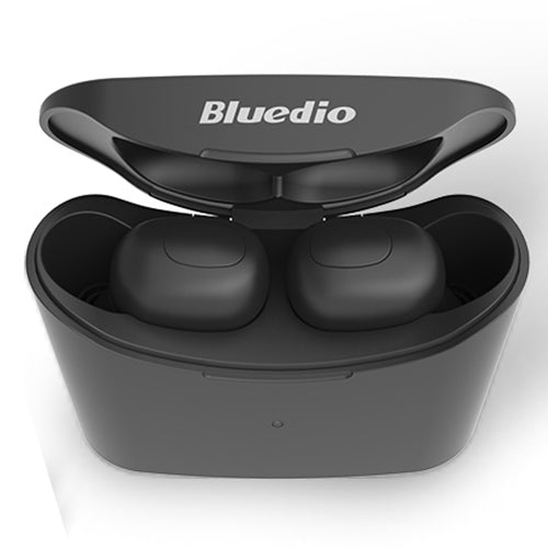 Bluedio TWS T-elf Bluetooth Version 5.0 In-Ear Bluetooth Headset with Headphone Charging Cabin(Black) - TWS Earphone by Bluedio | Online Shopping South Africa | PMC Jewellery