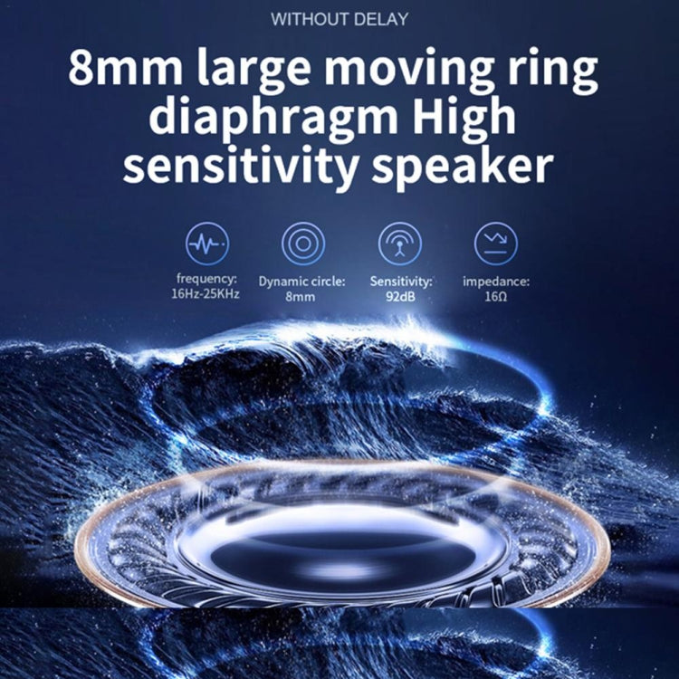 V21 Mini Single Ear Stereo Bluetooth V5.0 Wireless Earphones with Charging Box(White) - Bluetooth Earphone by PMC TechLife | Online Shopping South Africa | PMC TechLife