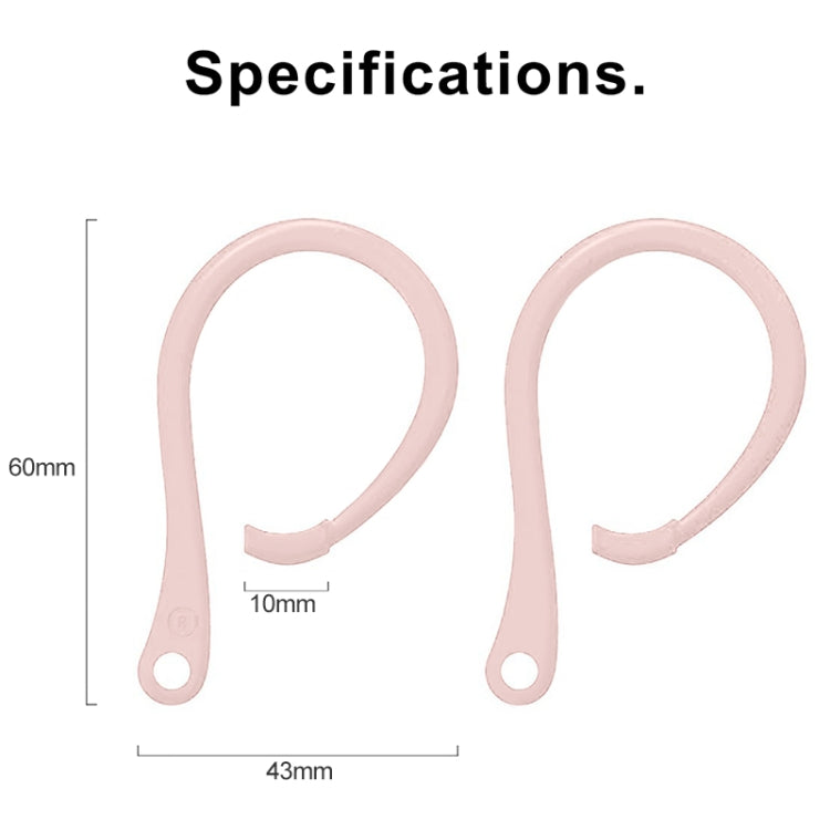 For AirPods 1 / 2 / Pro Anti-lost Silicone Earphone Ear-hook(Pink) - Anti-lost & Holder by PMC TechLife | Online Shopping South Africa | PMC TechLife