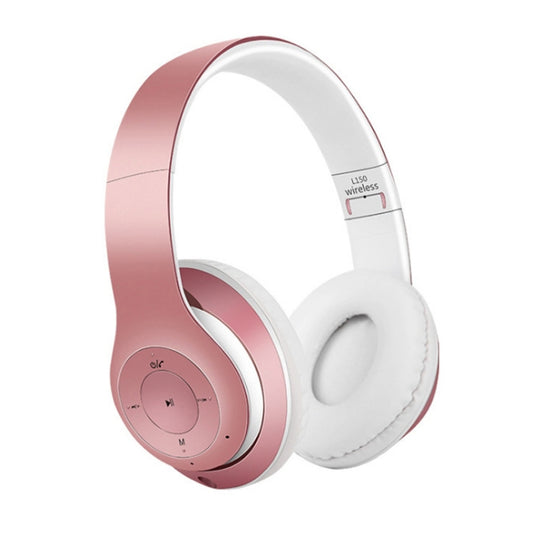 L150 Wireless Bluetooth V5.0 Headset (Rose Gold) - Headset & Headphone by PMC Jewellery | Online Shopping South Africa | PMC Jewellery