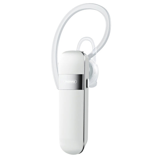 REMAX RB-T36 Single Hanging Ear Bluetooth 5.0 Business Call Wireless Bluetooth Earphone (White) - Bluetooth Earphone by REMAX | Online Shopping South Africa | PMC Jewellery