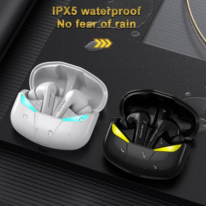 awei T35 Bluetooth V5.0 Ture Wireless Sports Game Dual Mode IPX5 Waterproof TWS Headset with Charging Case (White) - TWS Earphone by awei | Online Shopping South Africa | PMC Jewellery