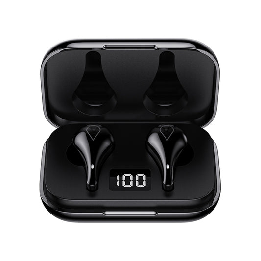 Lenovo LP3 Bluetooth 5.0 TWS Wireless Earphone with Charging Box & LED Display(Black) - Bluetooth Earphone by Lenovo | Online Shopping South Africa | PMC Jewellery