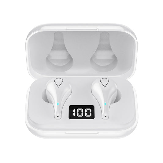 Lenovo LP3 Bluetooth 5.0 TWS Wireless Earphone with Charging Box & LED Display(White) - Bluetooth Earphone by Lenovo | Online Shopping South Africa | PMC Jewellery
