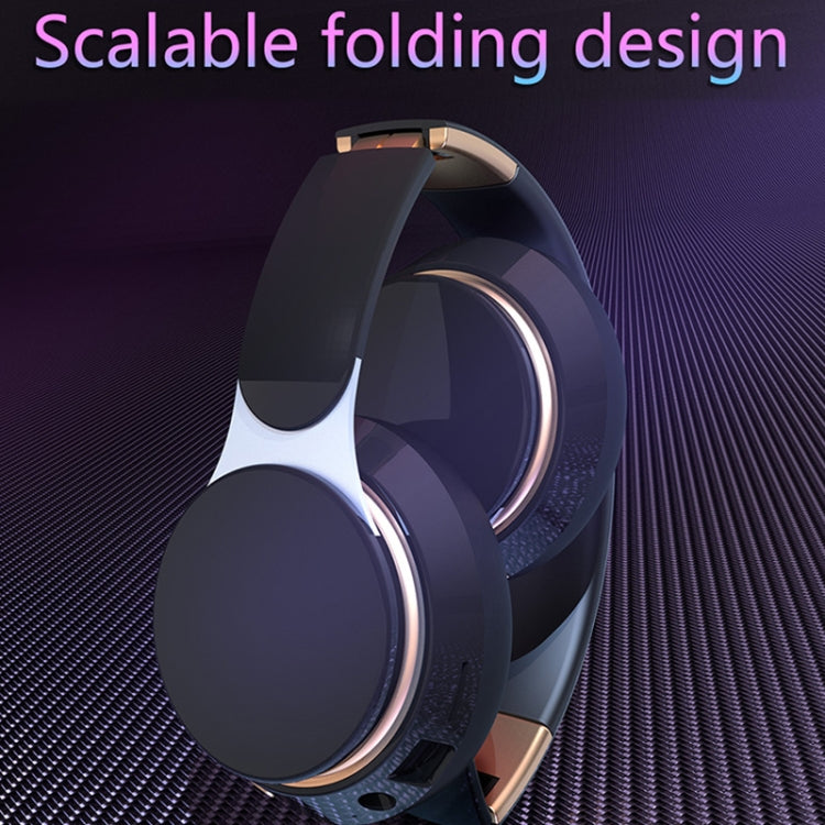 07S Folding Sports Computer Games Wireless Bluetooth V5.0 Headset with Mic (Black) - Headset & Headphone by PMC TechLife | Online Shopping South Africa | PMC TechLife