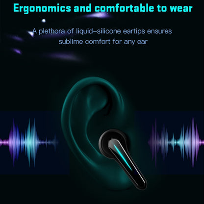 ETE-55 TWS Binaural Bluetooth 5.0 Low Latency Gaming Earphones (Black) - TWS Earphone by PMC Jewellery | Online Shopping South Africa | PMC Jewellery