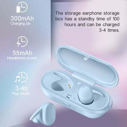 DT-7 IPX Waterproof Bluetooth 5.0 Wireless Bluetooth Earphone with 300mAh Magnetic Charging Box, Support Call(Green) - Bluetooth Earphone by PMC Jewellery | Online Shopping South Africa | PMC Jewellery