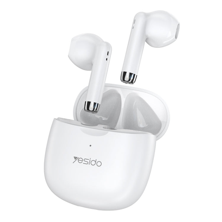 Yesido TWS09 TWS Wireless Bluetooth Earphone (White) - TWS Earphone by Yesido | Online Shopping South Africa | PMC Jewellery