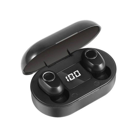 DT-13 Wireless Two Ear Bluetooth Headset Supports Touch & Smart Magnetic Charging(Black) - Bluetooth Earphone by PMC Jewellery | Online Shopping South Africa | PMC Jewellery