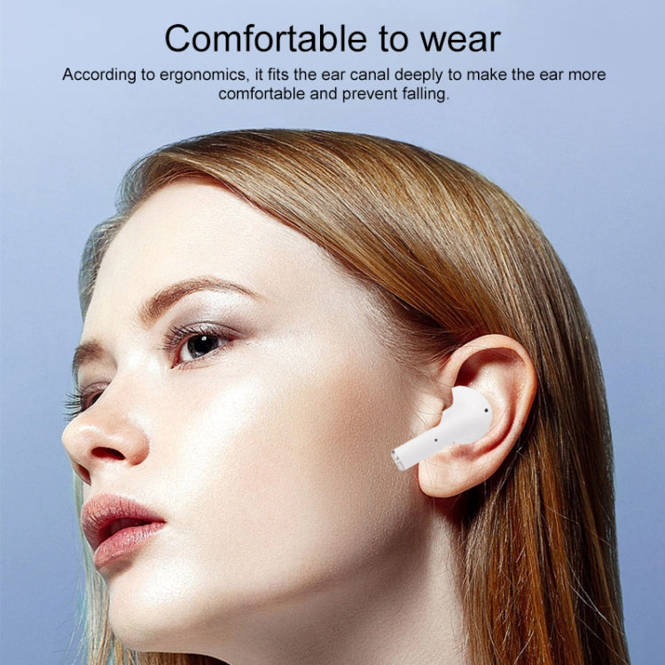 Pro 8 In-ear Touch Digital Display TWS Mini Wireless Bluetooth Earphone (White) - TWS Earphone by PMC Jewellery | Online Shopping South Africa | PMC Jewellery