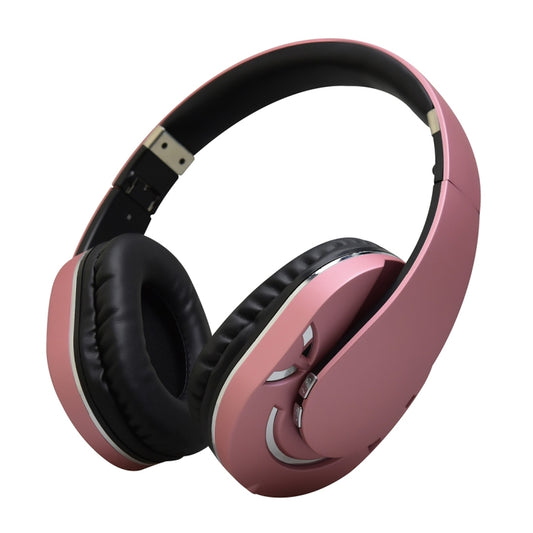 BTH-878 Foldable Wireless Bluetooth V4.1 Headset Stereo Sound Earphones (Pink) - Headset & Headphone by PMC Jewellery | Online Shopping South Africa | PMC Jewellery