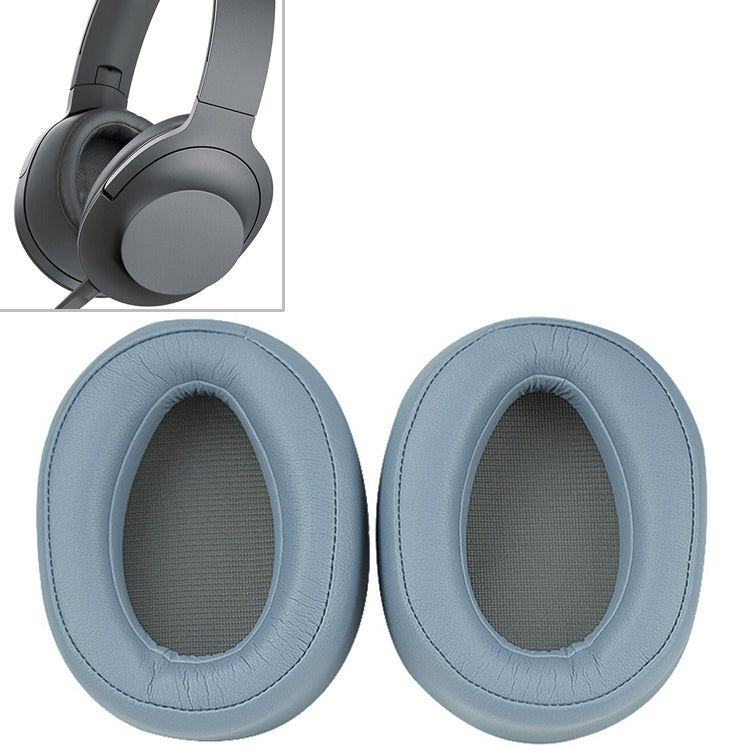 1 Pair Sponge Headphone Protective Case for Sony  MDR 100AAP (Blue) - Earmuff & Pad by PMC TechLife | Online Shopping South Africa | PMC TechLife