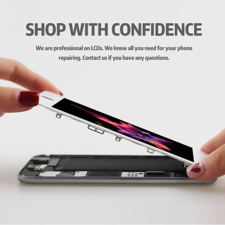 Original LCD Screen for iPhone 6S Plus with Digitizer Full Assembly (Black) - free shipping - PMC TechLife - Order now!