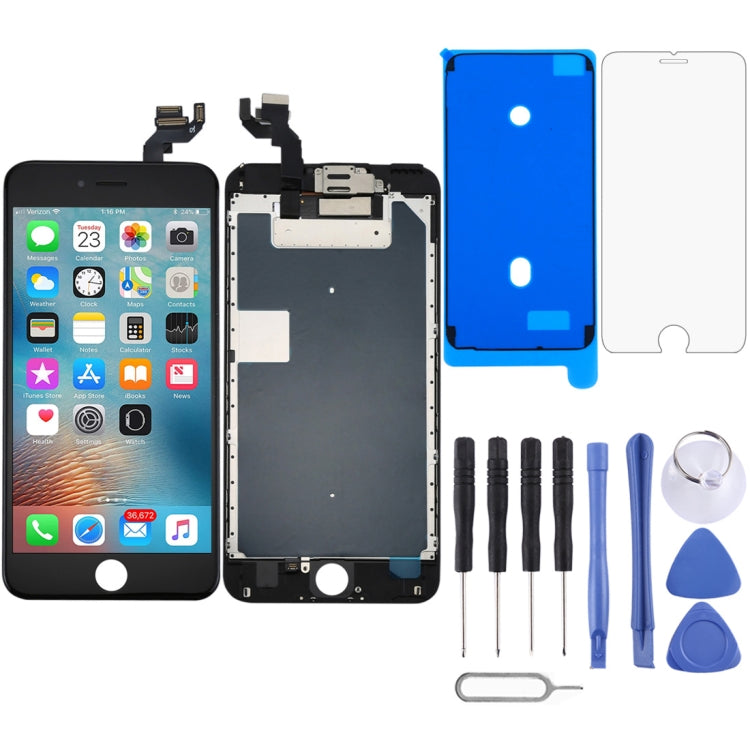TFT LCD Screen for iPhone 6s Plus Digitizer Full Assembly with Front Camera (Black) - free shipping - PMC TechLife - Order now!