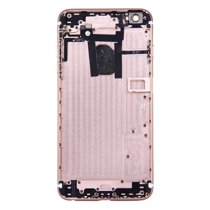 Full Housing Back Cover with Power Button & Volume Button Flex Cable for iPhone 6 Plus(Rose Gold) - iPhone 6/6 Plus Parts by PMC Jewellery | Online Shopping South Africa | PMC Jewellery