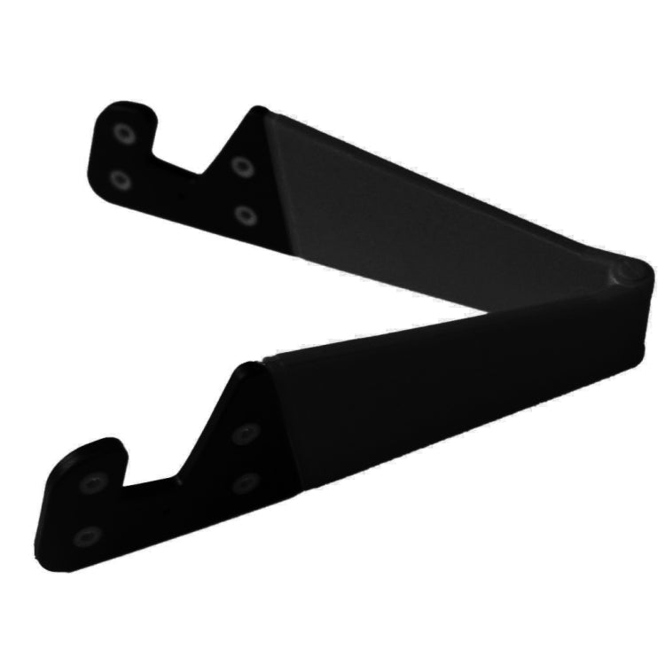 V Shape Universal Mobile Phone Tablet Bracket Holder (Black) - Desktop Holder by PMC TechLife | Online Shopping South Africa | PMC TechLife
