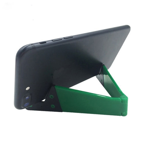 V Shape Universal Mobile Phone Tablet Bracket Holder (Green) - Desktop Holder by PMC Jewellery | Online Shopping South Africa | PMC Jewellery