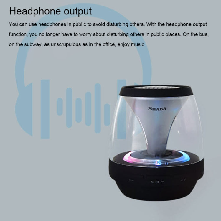 SHABA VS-18 Bluetooth 4.2 Multi-function Portable Small Magic Lamp Colorful Wireless Bluetooth Speaker (Pink) - Mini Speaker by PMC TechLife | Online Shopping South Africa | PMC TechLife