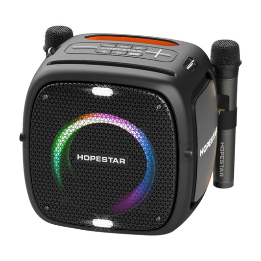 HOPESTAR Party One RGB Lighting Wireless Bluetooth Speaker (Black) - Desktop Speaker by HOPESTAR | Online Shopping South Africa | PMC Jewellery | Buy Now Pay Later Mobicred