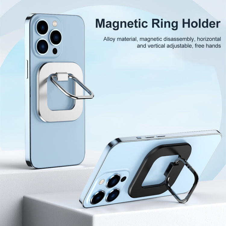 Magsafe Magnetic Mobile Phone Ring Holder (Black) - Ring Holder by PMC TechLife | Online Shopping South Africa | PMC TechLife