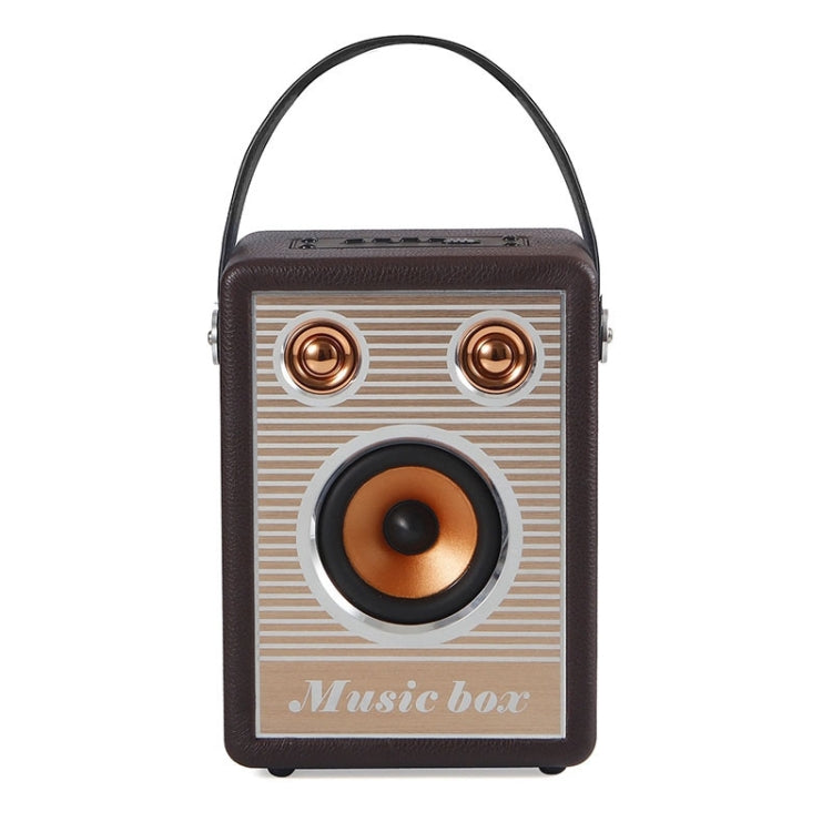 Handheld Wireless Bluetooth Speaker (Brown) - Desktop Speaker by PMC Jewellery | Online Shopping South Africa | PMC Jewellery