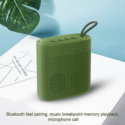 EBS-037 Portable Outdoor Card Mini Wireless Bluetooth Speaker(Blue) - Mini Speaker by PMC Jewellery | Online Shopping South Africa | PMC Jewellery