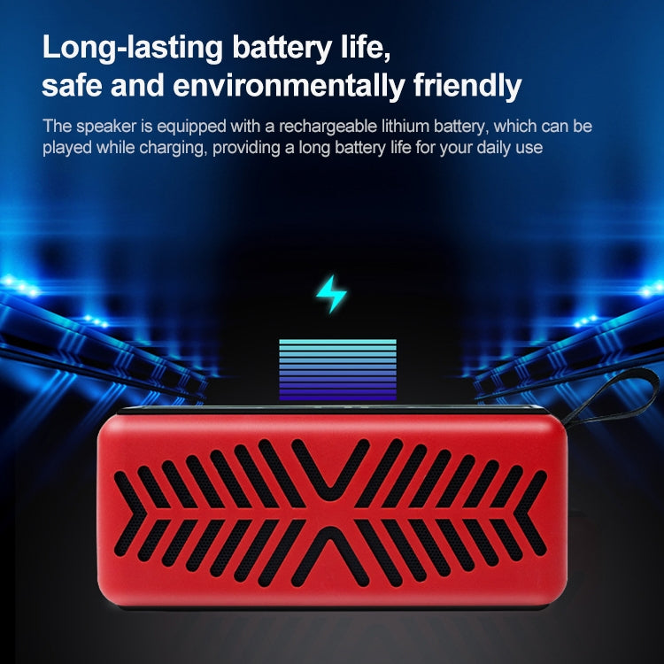EBS-039 Portable Retro Card Single Speaker Mini Wireless Bluetooth Speaker (Orange) - Mini Speaker by PMC TechLife | Online Shopping South Africa | PMC TechLife
