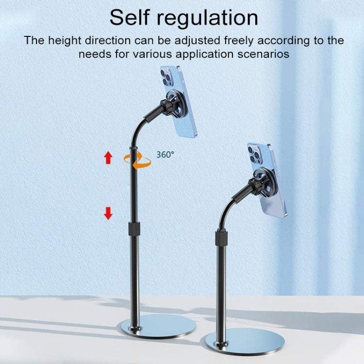 R-JUST HZ27 Desktop Phone Tablet Holder Disc Magnetic Suction Telescopic Bracket - Lazy Bracket by R-JUST | Online Shopping South Africa | PMC Jewellery