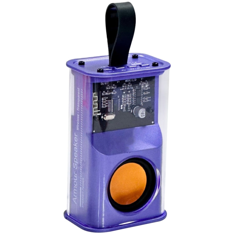 5W Portable Bullet TWS Wireless Bluetooth Speaker (Purple) - Mini Speaker by PMC TechLife | Online Shopping South Africa | PMC TechLife
