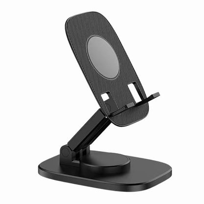 FD5 B028 Foldable Rotating Desktop Phone Tablet Holder (Black) - Desktop Holder by PMC Jewellery | Online Shopping South Africa | PMC Jewellery