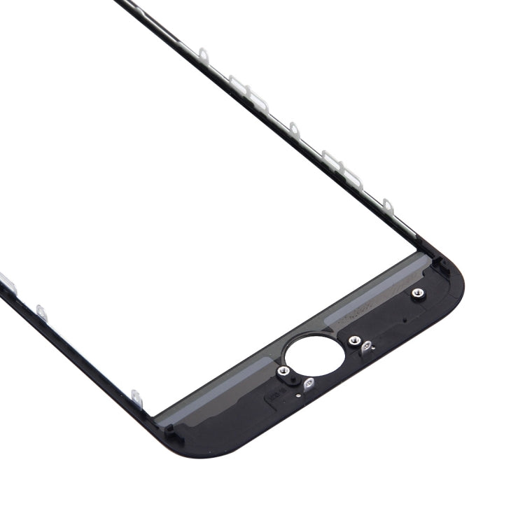 Front Screen Outer Glass Lens with Front LCD Screen Bezel Frame for iPhone 7 (Black) - free shipping - PMC TechLife - Order now!